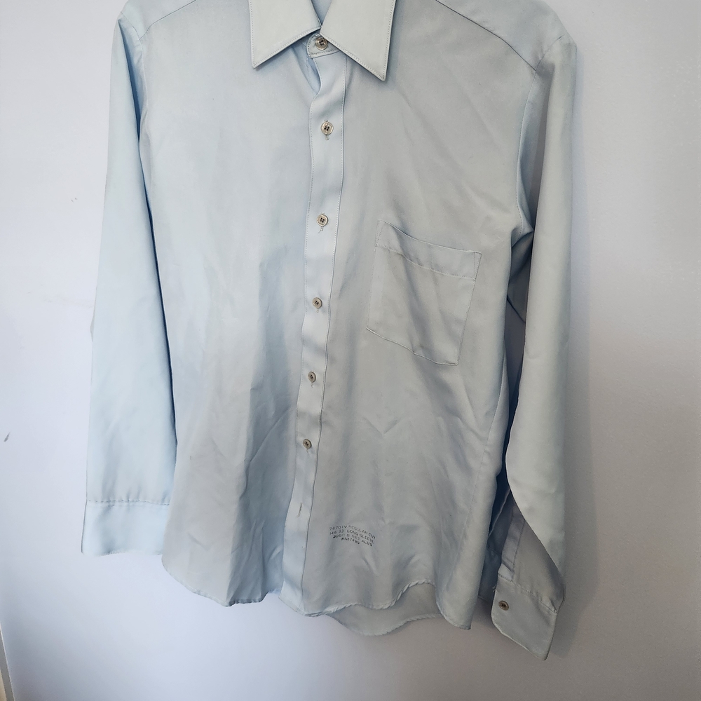Sears Men's Sky Blue Dress Shirt